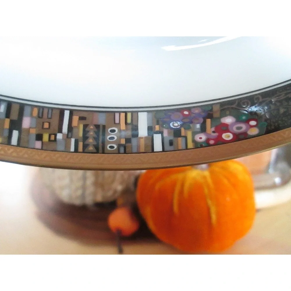 New MIKASA Royal Glimmer Bone China Gravy Boat Platter Plate‎ Serving Dish
